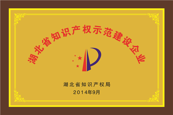 湖北省知識(shí)產(chǎn)權(quán)示范建設(shè)企業(yè)