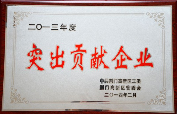 突出貢獻企業(yè)